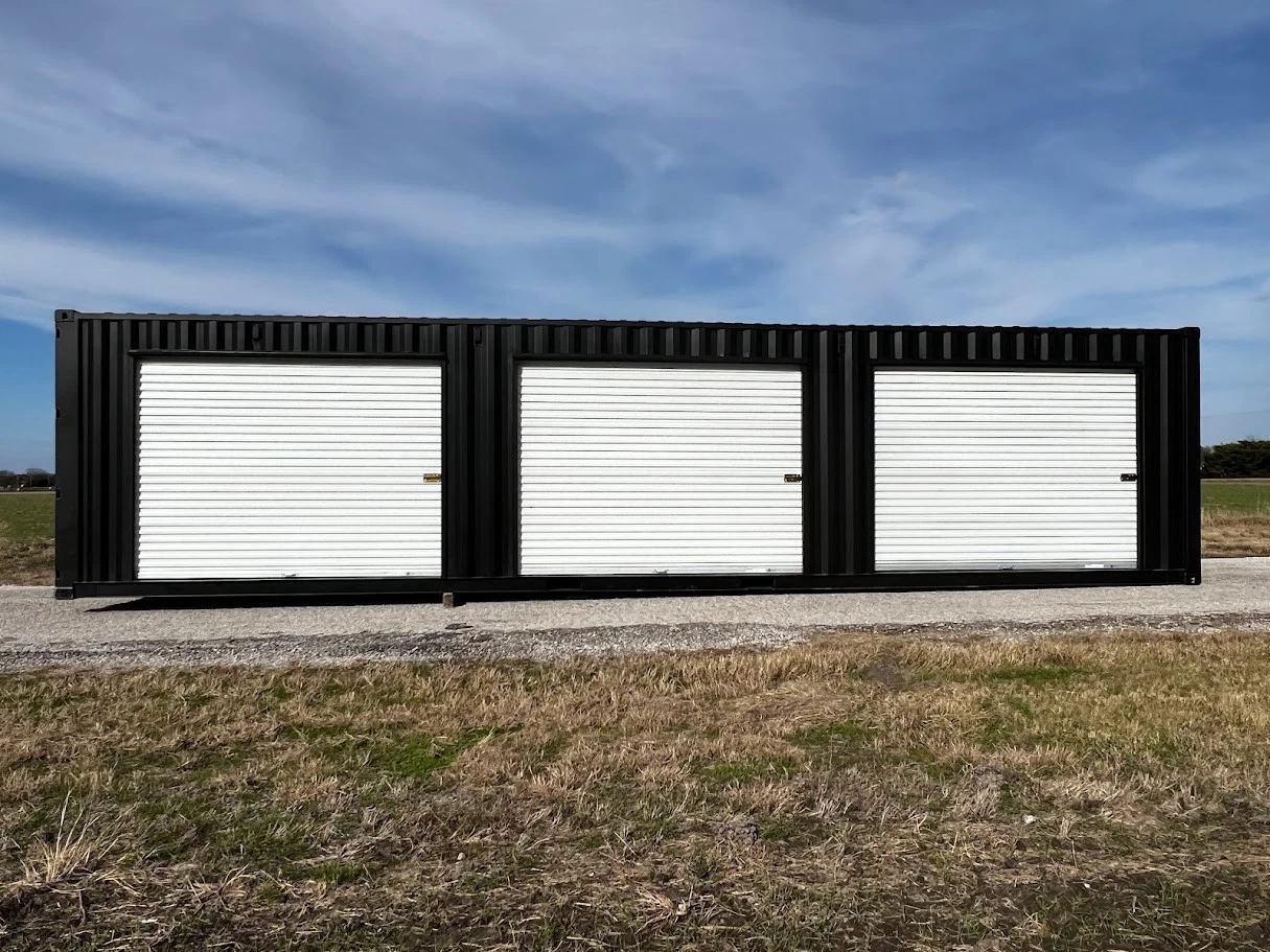 40ft Shipping Container w 3 — Container Housing Solution