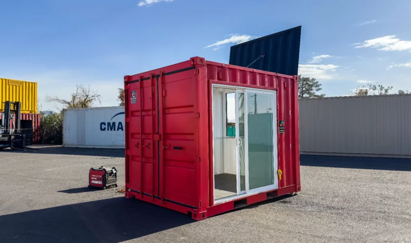 10ft Shipping Container Concession Stand detail view 2