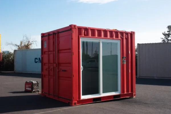 10ft Shipping Container Concession Stand detail view 4 — Container Housing Solution