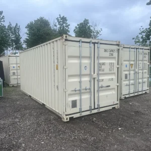 20ft Open Side Shipping Container — Container Housing Solution