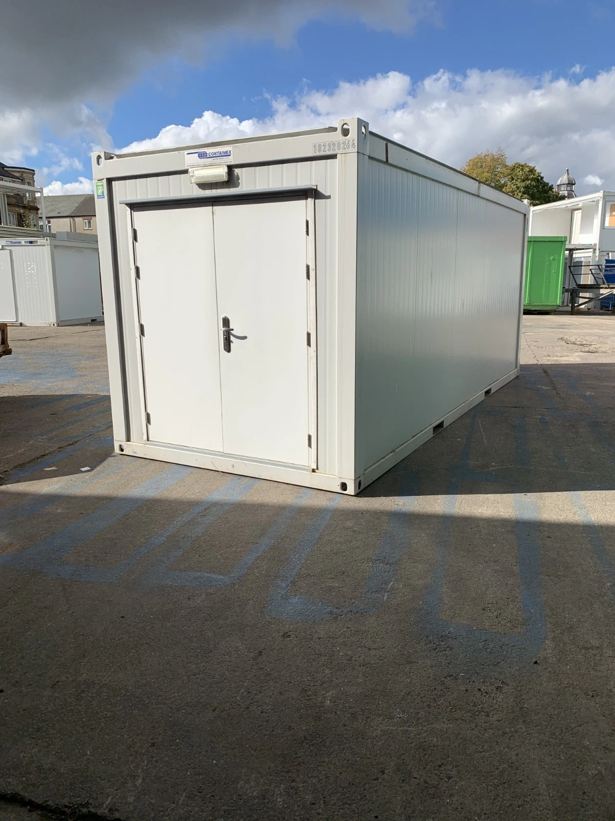 20ft x 8ft Insulated Storage — Container Housing Solution