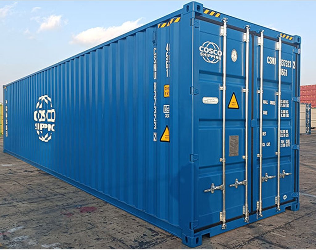 45ft High Cube Dry Shipping — Container Housing Solution